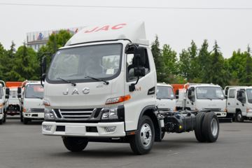 江淮 骏铃V5 130马力 4.22米单排仓栅式轻卡(国六)(HFC5043CCYB32K1C7S)