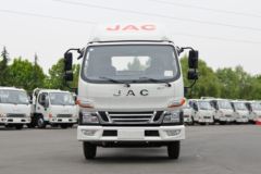 江淮 骏铃V5 130马力 4.22米单排仓栅式轻卡(国六)(HFC5043CCYB32K1C7S)