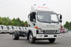 江淮 骏铃V5 130马力 4.22米单排仓栅式轻卡(国六)(HFC5043CCYB32K1C7S)