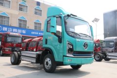 陕汽商用车 轩德E9 4.5T 4.15米单排纯电动厢式轻卡(SX5041XXYBEV331G)