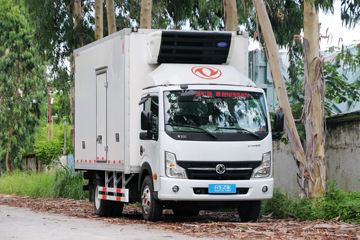 东风 凯普特K6-N 140马力 4X2 4.085米冷藏车(顺肇牌)(SZP5040XLCEQ1)