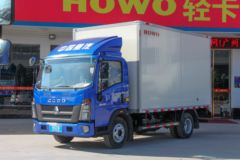 中国重汽HOWO 统帅 120马力 4.15米单排厢式轻卡(国六)(ZZ5047XXYG3315F144)