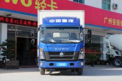 中国重汽HOWO 统帅 120马力 4.15米单排厢式轻卡(国六)(ZZ5047XXYG3315F144)