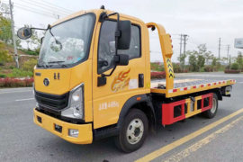 重汽豪曼底盘&nbsp;清障车外观图片