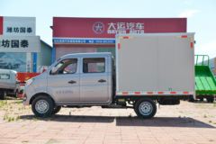 长安跨越王X1 标准版 1.2L 汽油 91马力 2.185米双排厢式微卡(单后轮)(国六)(SC5031XXYXDS6B1)