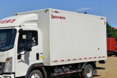 中国重汽HOWO 统帅 130马力 4.15米单排厢式轻卡(速比4.333)(ZZ5047XXYH3315F145H)