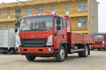 中国重汽HOWO 悍将 160马力 5.2米排半栏板载货车(国六)(ZZ1127H4515F1)
