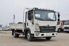 中国重汽HOWO 悍将 130马力 4.15米单排栏板轻卡(国六)(ZZ1047F3315F144)