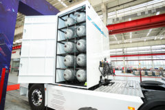 三一重卡 江山版 6X4 氢燃料牵引车