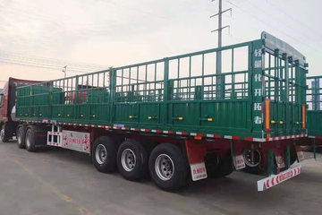 通广九州 13米直梁对开门仓栅式运输半挂车(MJZ9401CCY)