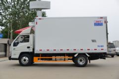 江铃 顺达宽体 122马力 4X2 4.13米冷藏车(国六)(JX5041XLCTG26)