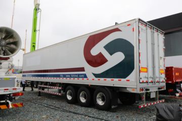 冷藏半挂车&nbsp;厢式半挂车外观图片