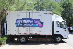 福田 奥铃新捷运 青春版高功率版 132马力 4.14米单排厢式轻卡(国六)(BJ5045XXY8JDA-AB1)