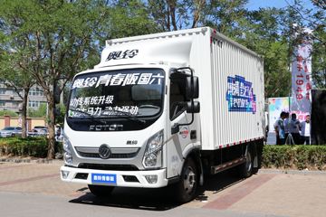 福田 奥铃新捷运 青春版高功率版 132马力 4.14米单排厢式轻卡(国六)(BJ5045XXY8JDA-AB1)
