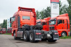 中国重汽 汕德卡SITRAK G7重卡 500马力 6X4 AMT自动挡牵引车(国六)(ZZ4256V324HF1B)