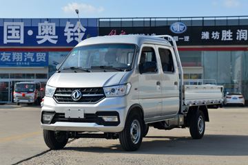 东风途逸 T3(原小霸王W) 1.5L 113马力 2.5米双排栏板小卡(后单胎)(带空调)(国六)(EQ1031D60Q3)