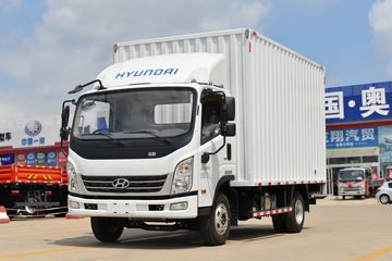 现代商用车 泓图500 143马力 4.165米单排厢式轻卡(CHM5044XXYQDA33V）