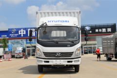 现代商用车 泓图500 143马力 4.165米单排厢式轻卡(CHM5044XXYQDA33V）