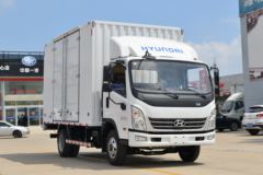 现代商用车 泓图500 143马力 4.165米单排厢式轻卡(CHM5044XXYQDA33V）