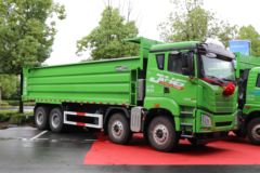 青岛解放 JH6重卡 领航版 400马力 8X4 6.5米自卸车