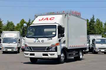 江淮 骏铃V6 150马力 4.15米单排厢式载货车(国六)(HFC5048XXYB31K1C7S-1)