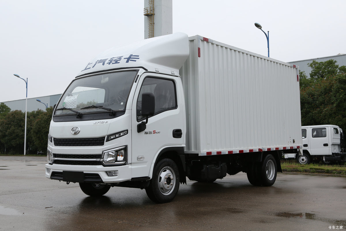 跃进 福星S100 95马力 柴油 4.17米单排厢式小卡(国六)