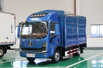 陕汽商用车 轩德E9 都市版 4.5T 4.1米单排纯电动仓栅式轻卡(SX5041CCYBEV331G)91.1kWh