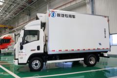 陕汽商用车 轩德翼9 速运版 156马力 4X2 4.15米冷藏车(国六)(SX5040XLCNP6331)