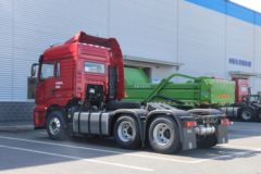 陕汽商用车 轩德翼3 轻量化版 490马力 6X4 牵引车(国六)(13T后桥)(SX4250MP6324)