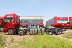 陕汽重卡 德龙X5000 绿通版 460马力 8X4 9.5米厢式载货车(国六)(SX5319XXYXD456F1)