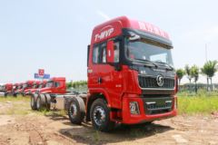 陕汽重卡 德龙X5000 绿通版 460马力 8X4 9.5米厢式载货车(国六)(SX5319XXYXD456F1)