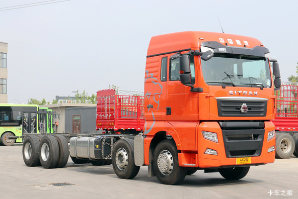 重汽汕德卡SITRAK G78X4 中国重汽 570马力 9.6米 栏板式