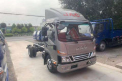 江淮 骏铃A8 160马力 4X2 4.15米冷藏车(星瑞变速箱)(HFC5048XLCP51K1C7S)