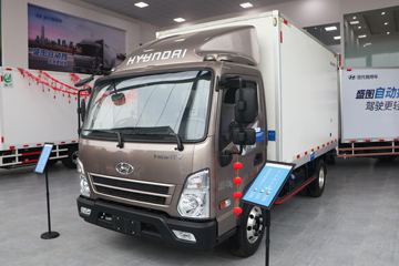 现代商用车 盛图城配版 豪华版 116马力 4.12米单排厢式轻卡(CHM5042XXYGDC33V)
