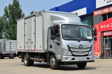 福田 欧马可S1系 150马力 4.14米单排厢式轻卡(国六)(BJ5048XXY-FM2)