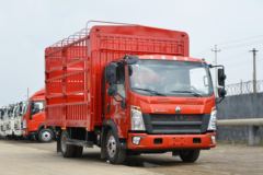 中国重汽HOWO 悍将 160马力 4.15米单排仓栅式轻卡(ZZ5047CCYG3215F145)