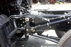 东风商用车 天龙VL重卡 350马力 8X4 9.6米仓栅式载货车(高顶)