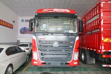 三一集团 新英杰 畅行版 480马力 8X4 9.3米翼开启厢式载货车