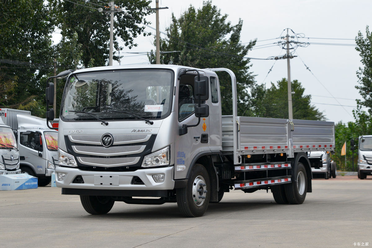 福田 欧马可S3系 高效快递快运版 156马力 3.83米排半栏板轻卡(国六)