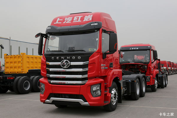 上汽红岩 杰虎H6 标载高能版 460马力 6X4 牵引车(国六)(CQ4257EV11334)