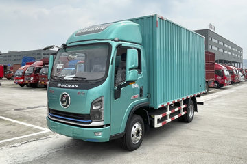 陕汽商用车 轩德E9 4.5T 4.1米单排纯电动厢式轻卡(SX5041XXYBEV331N)