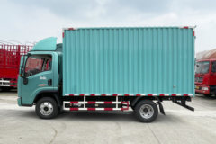 陕汽商用车 轩德E9 4.5T 4.1米单排纯电动厢式轻卡(SX5041XXYBEV331N)