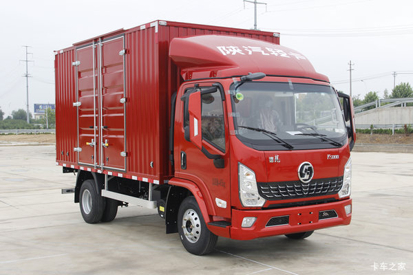 陕汽轻卡 德龙K5000 轻量型 150马力 4.18米单排厢式轻卡(国六)(YTQ5041XXYKH331)