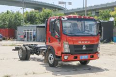 中国重汽HOWO 统帅 160马力 4X2 4.15米单排仓栅轻卡(国六)(ZZ5047CCYG3315F144)