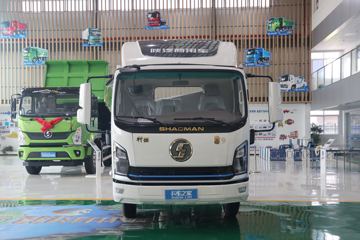 陕汽商用车 轩德翼9 标载版 131马力 3.82米排半仓栅式轻卡(SX5041CCYNP6331)