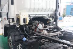 陕汽商用车 轩德翼9 速运版 156马力 4.15米单排厢式轻卡(国六)(SX5040XXYNP6331)