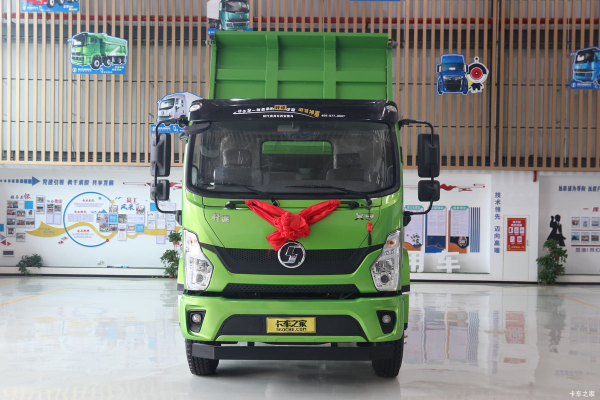 陕汽商用车 轩德X9 加强版 200马力 4X2 3.75米自卸车