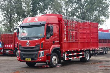 东风柳汽 乘龙H5中卡 245马力 4X2 6.8米仓栅式载货车(法士特10挡)(LZ5180CCYH5AC1)