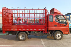 福田时代 小卡之星5 115马力 3.25米排半仓栅式轻卡