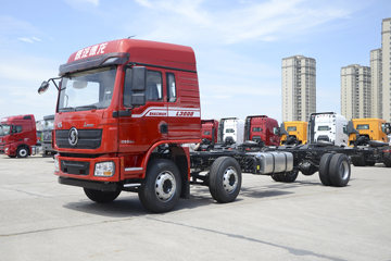 陕汽重卡 德龙L3000 标载版 300马力 6X2 7.9米栏板载货车(高顶)(SX1250LA9)外观图片